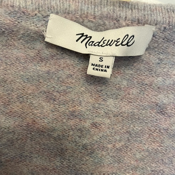 Small Madewell cardigan grey speckled - Picture 5 of 6